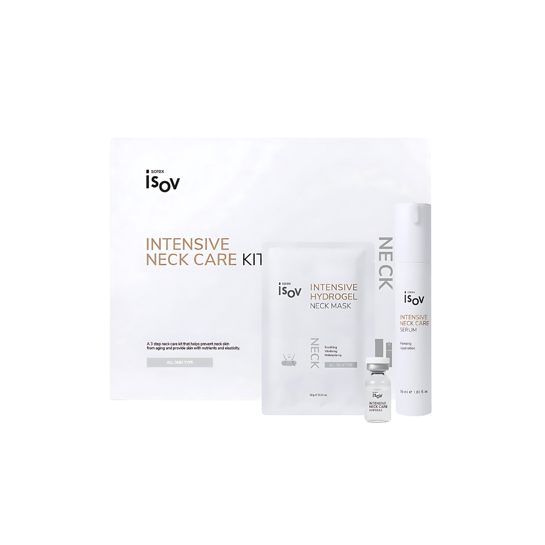 Kit de soin intensif pour le cou