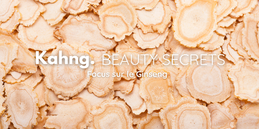 Le ginseng et la k-beauty