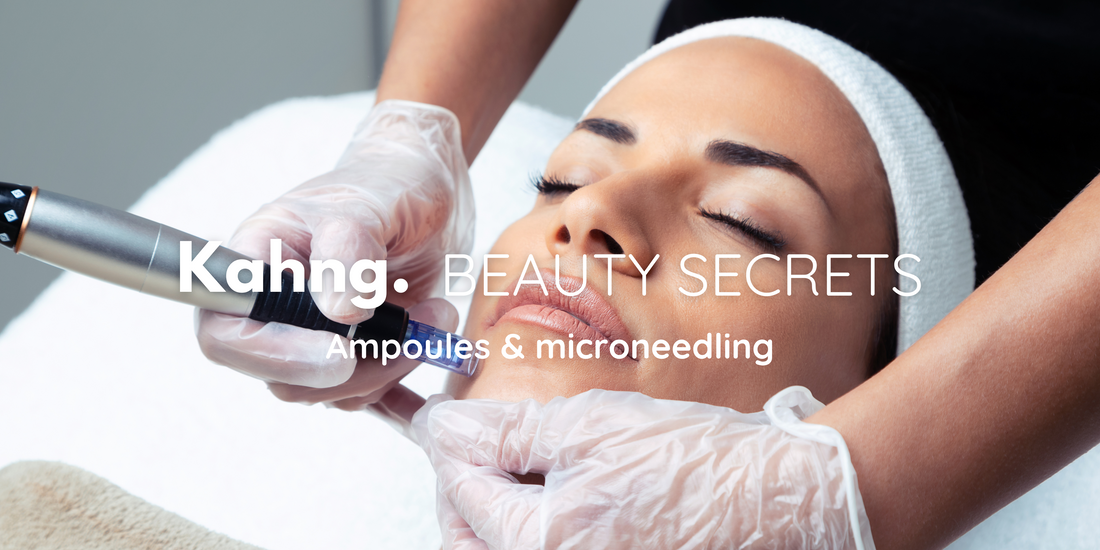 Ampoules & microneedling : duo parfaite pour des résultats instantanés