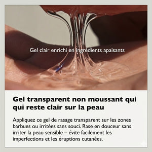 Gel de Rasage Cica Effet Glacé
