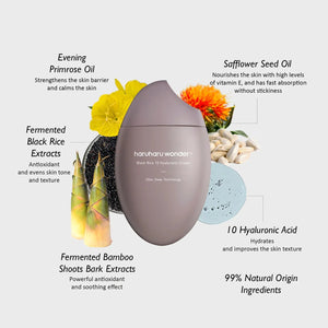Black Rice 10 Hyaluronic Cream - Kahng