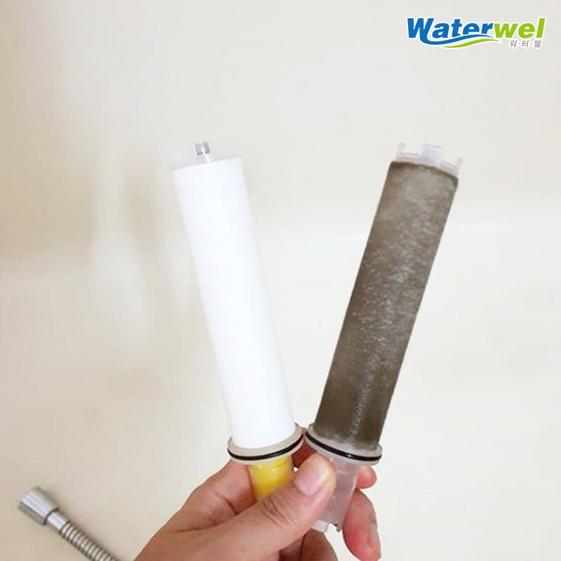 Pommeau de douche vitaminé CVS - recharge 2en1