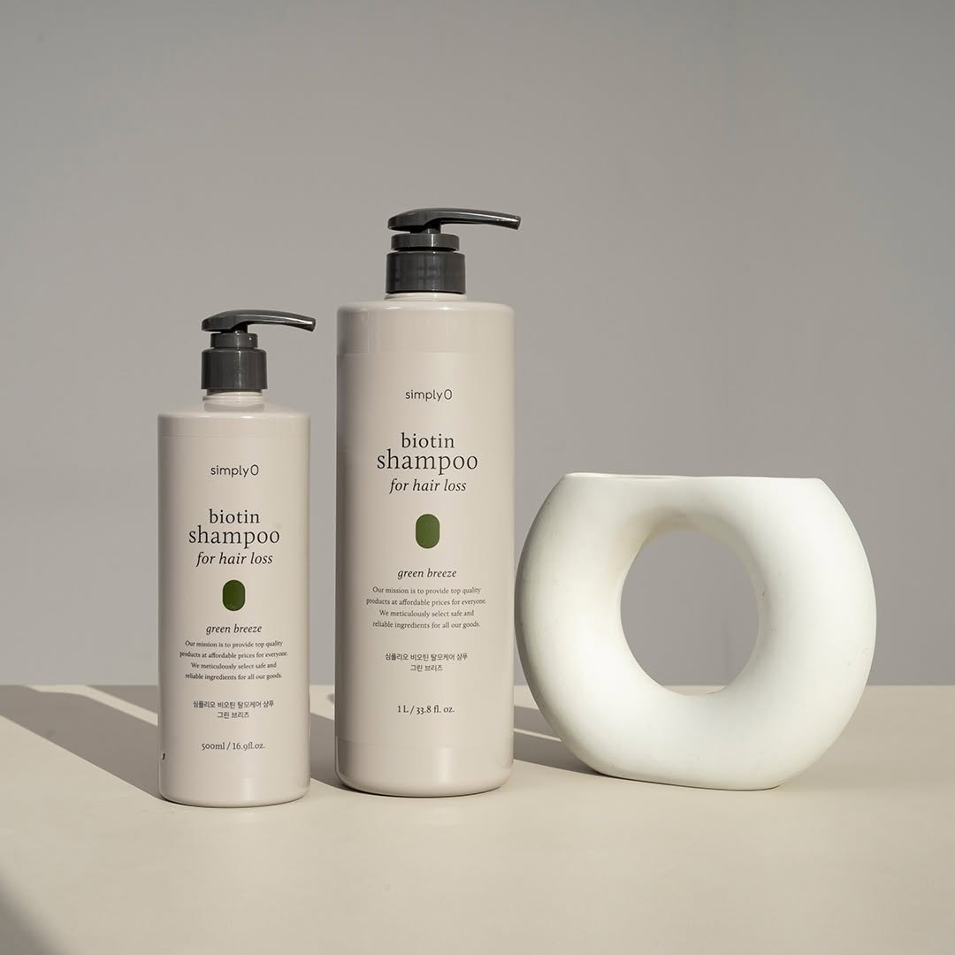 Shampoing Anti - Chute à la Biotine - Green Breeze - Kahng